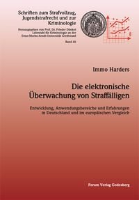 Produktbild: Die elektronische &Uuml;berwachung von Straff&auml;lligen