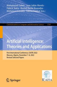 Produktbild: Artificial Intelligence: Theories and Applications