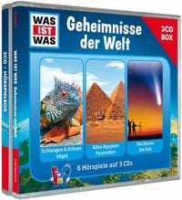WAS IST WAS 3-CD-Hörspielbox: Geheimnisse der Welt Manfred Baur