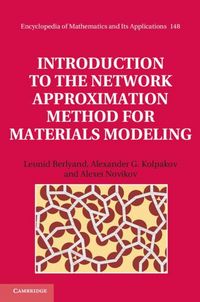 Produktbild: Introduction to the Network Approximation Method for Materials Modeling