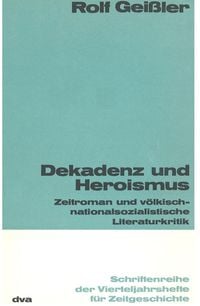 Produktbild: Dekadenz und Heroismus