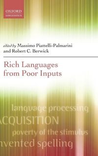 Produktbild: Rich Languages from Poor Inputs