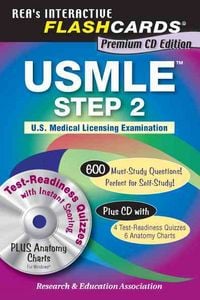 Produktbild: USMLE Step 2 Premium Edition Flashcard Book W/CD-ROM