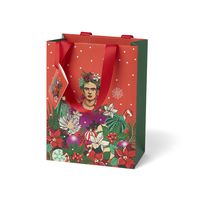 Geschenktasche "Frida Kahlo Christmas" midi
