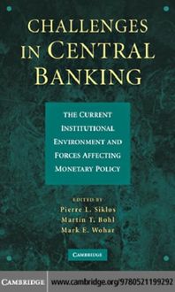 Produktbild: Challenges in Central Banking