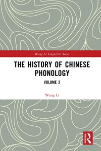 Produktbild: The History of Chinese Phonology