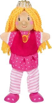 Produktbild: Goki 51529 - Fingerpuppe mit Beinen Prinzessin