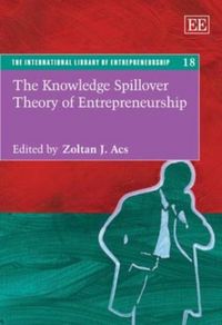 Produktbild: The Knowledge Spillover Theory of Entrepreneurship