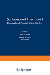 Produktbild: Surfaces and Interfaces I