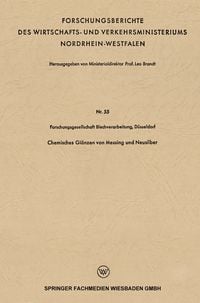 Produktbild: Chemisches Gl&auml;nzen von Messing und Neusilber
