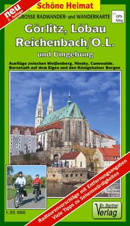 Produktbild: G&ouml;rlitz, L&ouml;bau, Reichenbach/O.L. und Umgebung 1 : 35 000