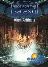 Produktbild: Race for the Galaxy: Alien Artifacts [4. Erweiterung]