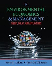 Produktbild: Environmental Economics and Management