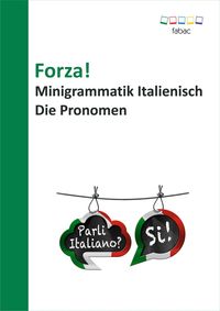 Produktbild: Forza! Minigrammatik Italienisch: Die Pronomen