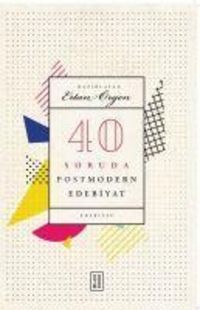 Produktbild: 40 Soruda Postmodern Edebiyat
