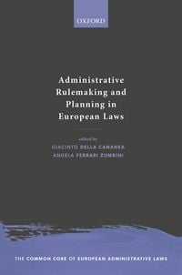 Produktbild: Administrative Rulemaking and Planning in European Laws