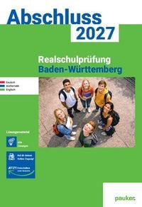 Produktbild: Realschule Baden-W&uuml;rttemberg | pauker L&ouml;sungsband 2027
