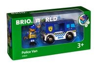 Produktbild: BRIO World - Polizeiwagen mit Licht und Sound