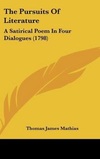 Produktbild: Mathias, T: Pursuits Of Literature