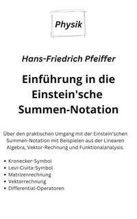 Produktbild: Einf&uuml;hrung in die Einstein'sche Summen-Notation