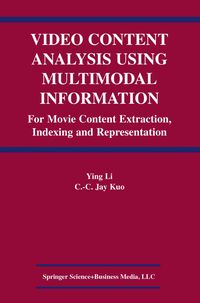Produktbild: Video Content Analysis Using Multimodal Information