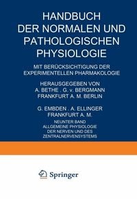 Produktbild: Allgemeine Physiologie der Nerven und des Zentralnervensystems
