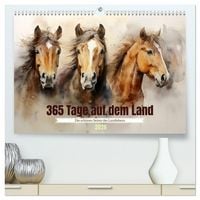 Produktbild: 365 Tage auf dem Land (hochwertiger Premium Wandkalender 2026 DIN A2 quer), Kunstdruck in Hochglanz