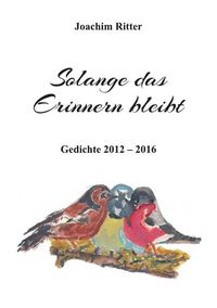 Produktbild: Solange das Erinnern bleibt