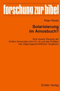 Produktbild: Solarisierung im Amosbuch?