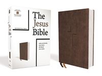 Produktbild: Zondervan: Jesus Bible, NIV Edition, Leathersoft, Brown, Com