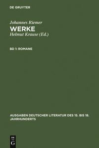 Produktbild: Romane