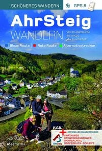 Produktbild: AhrSteig Wandern mit Rotweinwanderweg. Offizieller Wanderf&uuml;hrer mit neuester Trasse.