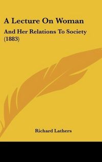Produktbild: A Lecture On Woman
