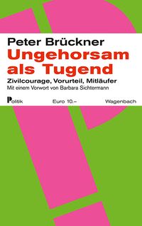 Produktbild: Ungehorsam als Tugend