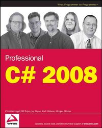 Produktbild: Nagel, C: Professional C# 2008