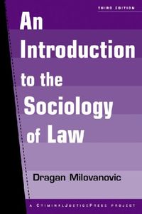 Produktbild: Milovanovic, D:  An Introduction to the Sociology of Law