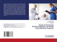 Produktbild: Study of Consumer Purchase Behavior of Health Care Software Products