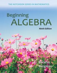 Produktbild: Beginning Algebra with Aleks 18 Week Access Card