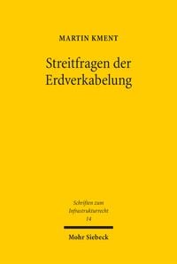 Produktbild: Streitfragen der Erdverkabelung