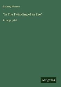 Produktbild: "In The Twinkling of an Eye"