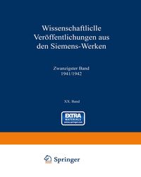 Produktbild: Wissenschaftliche Ver&ouml;ffentlichungen aus den Siemens-Werken