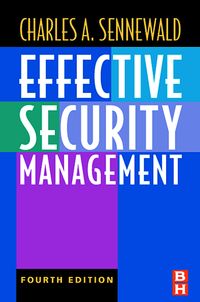 Produktbild: Effective Security Management