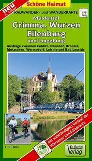 Produktbild: Radwander- und Wanderkarte Muldental, Grimma, Wurzen, Eilenburg und Umgebung 1 : 50 000