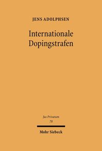 Produktbild: Internationale Dopingstrafen