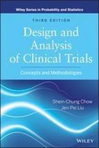 Produktbild: Design and Analysis of Clinical Trials