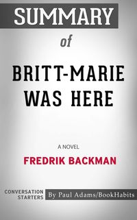 Produktbild: Summary of Britt-Marie Was Here