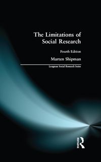 Produktbild: The Limitations of Social Research
