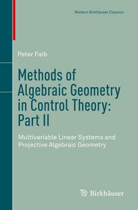 Produktbild: Methods of Algebraic Geometry in Control Theory: Part II