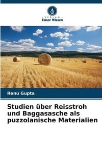 Produktbild: Studien &uuml;ber Reisstroh und Baggasasche als puzzolanische Materialien