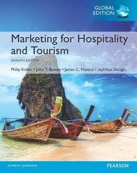 Produktbild: Kotler, P: Marketing for Hospitality and Tourism, Global Edi